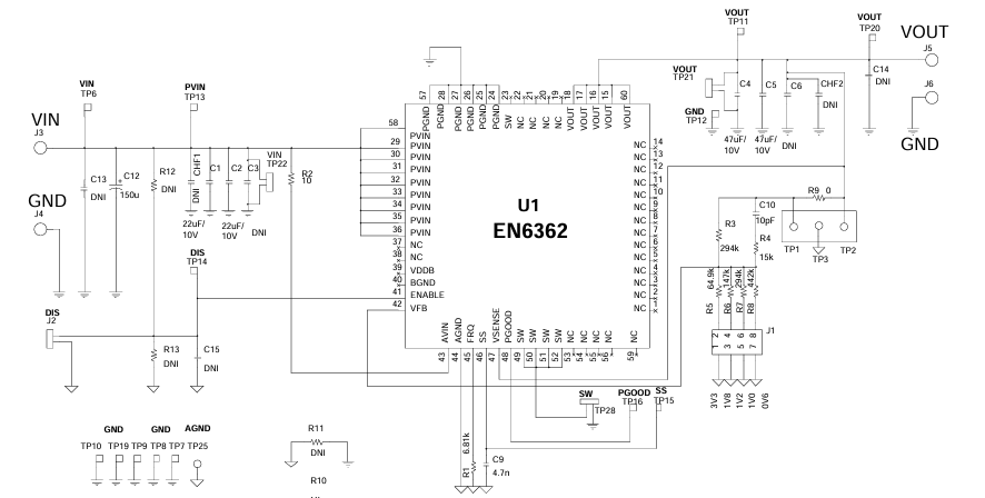 EN6362QI PowerSoC DC-DC降壓轉(zhuǎn)換器Intel