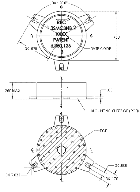 3SMC3NB表面貼裝高功率環(huán)行器